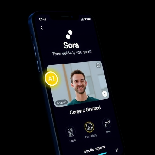 iPhone社交视频应用Sora上线 支持AI深度伪造互动