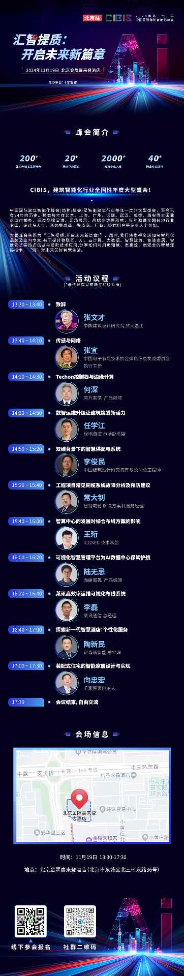 第25届CIBIS建筑智能化峰会京沪双城启幕
