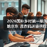 国补政策下沉乡村 洗衣机送货上门激活换新热潮