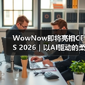 AI驱动消费级端到端制造,WowNow亮相CES AI驱动消费级端到端制造,WowNow亮相CES