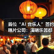 AI音乐人签约首例：版权真空下的行业变革