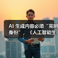 AI生成内容将全面标识，防伪溯源保网络环境