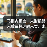 马斯克:未来工作将被机器人取代,全民高收入或成为新常态 马斯克:未来工作将被机器人取代,全民高收入或成为新常态