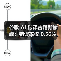谷歌 AI 破译古籍新巅峰：错误率仅 0.56%，准确率媲美人类专家