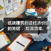 低碳建筑创造经济价值的关键 :能源效率、电气化和清洁能源 低碳建筑创造经济价值的关键 :能源效率、电气化和清洁能源