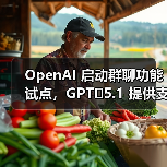 OpenAI 启动群聊功能试点，GPT‑5.1 提供支持