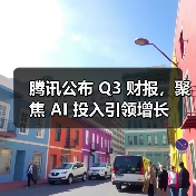 腾讯公布 Q3 财报,聚焦 AI 投入引领增长 腾讯公布 Q3 财报,聚焦 AI 投入引领增长