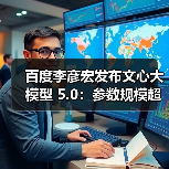 百度李彦宏发布文心大模型 5.0：参数规模超 2.4 万亿，原生全模态