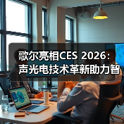 歌尔亮相CES 2026：声光电技术革新助力智能交互体验升级