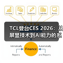 TCL登台CES 2026：从屏显技术到AI能力的系统级进化
