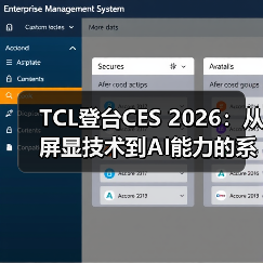 TCL登台CES 2026：从屏显技术到AI能力的系统级进化