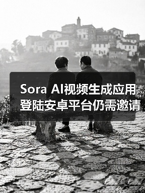 Sora AI视频生成应用登陆安卓平台仍需邀请码