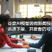 谷歌AI模型因假新闻投诉遭下架，开发者仍可API访问