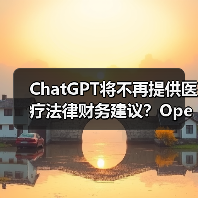 ChatGPT将不再提供医疗法律财务建议？OpenAI政策大调整