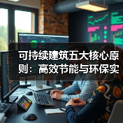 可持续建筑五大核心原则：高效节能与环保实践全解析