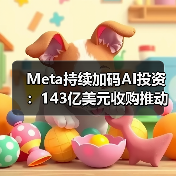 Meta持续加码AI投资：143亿美元收购推动AI突破