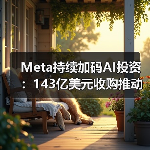 Meta持续加码AI投资：143亿美元收购推动AI突破