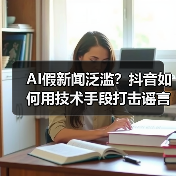 AI假新闻泛滥？抖音如何用技术手段打击谣言？