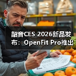 韶音CES 2026新品发布：OpenFit Pro推出开放式滤噪新方案