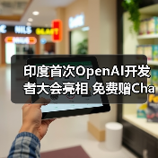 印度首次OpenAI开发者大会亮相 免费赠ChatGPT Go一年