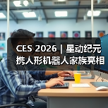 CES 2026|星动纪元携人形机器人家族亮相,展现中国具身力量 CES 2026|星动纪元携人形机器人家族亮相,展现中国具身力量