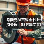 马斯克AI百科全书上线引争议,88万篇文章遭质疑 马斯克AI百科全书上线引争议,88万篇文章遭质疑