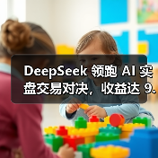 DeepSeek 领跑 AI 实盘交易对决,收益达 9.68% DeepSeek 领跑 AI 实盘交易对决,收益达 9.68%