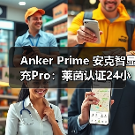 Anker Prime 安克智显充Pro:莱茵认证24小时单口140W持续满血输出,定义高性能充电新标杆 Anker Prime 安克智显充Pro:莱茵认证24小时单口140W持续满血输出,定义高性能充电新标杆