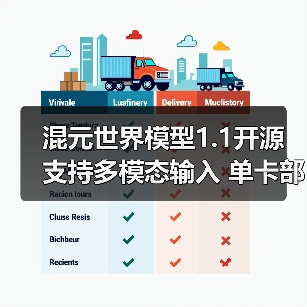 混元世界模型1.1开源支持多模态输入 单卡部署秒级生成3D世界 混元世界模型1.1开源支持多模态输入 单卡部署秒级生成3D世界