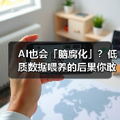 大语言模型接触低质量数据会“脑腐化”?研究揭示认知退化真相-云溯流蓝帝科技网 大语言模型接触低质量数据会“脑腐化”?研究揭示认知退化真相-云溯流蓝帝科技网