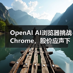 OpenAI AI浏览器挑战Chrome,股价应声下跌3% OpenAI AI浏览器挑战Chrome,股价应声下跌3%