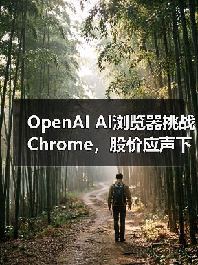 OpenAI AI浏览器挑战Chrome,股价应声下跌3% OpenAI AI浏览器挑战Chrome,股价应声下跌3%