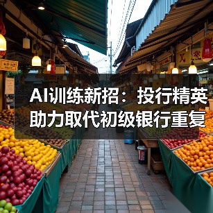 AI训练新招:投行精英助力取代初级银行重复工作 AI训练新招:投行精英助力取代初级银行重复工作