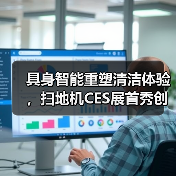 具身智能重塑清洁体验,扫地机CES展首秀创新成果 具身智能重塑清洁体验,扫地机CES展首秀创新成果