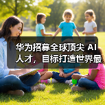 华为招募全球顶尖 AI 人才，目标打造世界最强 AI