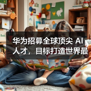 华为招募全球顶尖 AI 人才，目标打造世界最强 AI