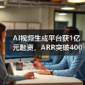 AI视频生成平台获1亿元融资,ARR突破4000万 AI视频生成平台获1亿元融资,ARR突破4000万