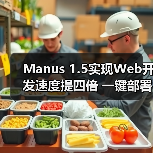 Manus 1.5实现Web开发速度提四倍 一键部署更高效 Manus 1.5实现Web开发速度提四倍 一键部署更高效