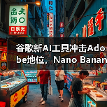谷歌新AI工具冲击Adobe地位，Nano Banana成劲敌