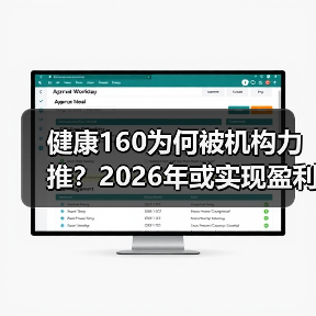 健康160为何被机构力推?2026年或实现盈利! 健康160为何被机构力推?2026年或实现盈利!