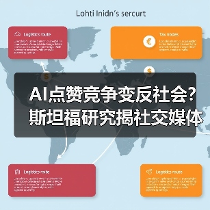 AI点赞竞争变反社会?斯坦福研究揭社交媒体暗面 AI点赞竞争变反社会?斯坦福研究揭社交媒体暗面