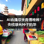 AI直播带货真假难辨?央视曝光种子陷阱 AI直播带货真假难辨?央视曝光种子陷阱