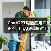 ChatGPT周活跃用户破8亿，月活规模超对手总和？