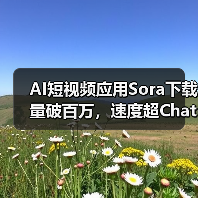 AI视频创作神器Sora首周下载破百万,超ChatGPT速度-云溯流蓝帝科技网 AI视频创作神器Sora首周下载破百万,超ChatGPT速度-云溯流蓝帝科技网