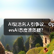 AI复活名人引争议,OpenAI态度遭质疑? AI复活名人引争议,OpenAI态度遭质疑?