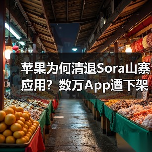 苹果为何清退Sora山寨应用?数万App遭下架 苹果为何清退Sora山寨应用?数万App遭下架
