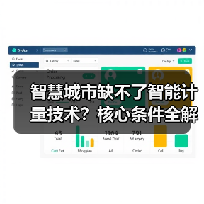 智慧城市缺不了智能计量技术?核心条件全解析 智慧城市缺不了智能计量技术?核心条件全解析