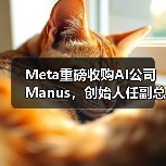 Meta重磅收购AI公司Manus,创始人任副总裁引关注 Meta重磅收购AI公司Manus,创始人任副总裁引关注