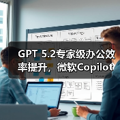 微软Copilot AI重磅升级!GPT 5.2性能飞跃,办公效率提升100%-云溯流蓝帝科技网 微软Copilot AI重磅升级!GPT 5.2性能飞跃,办公效率提升100%-云溯流蓝帝科技网