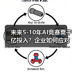 未来5-10年AI竞赛需千亿投入？企业如何应对成本压力